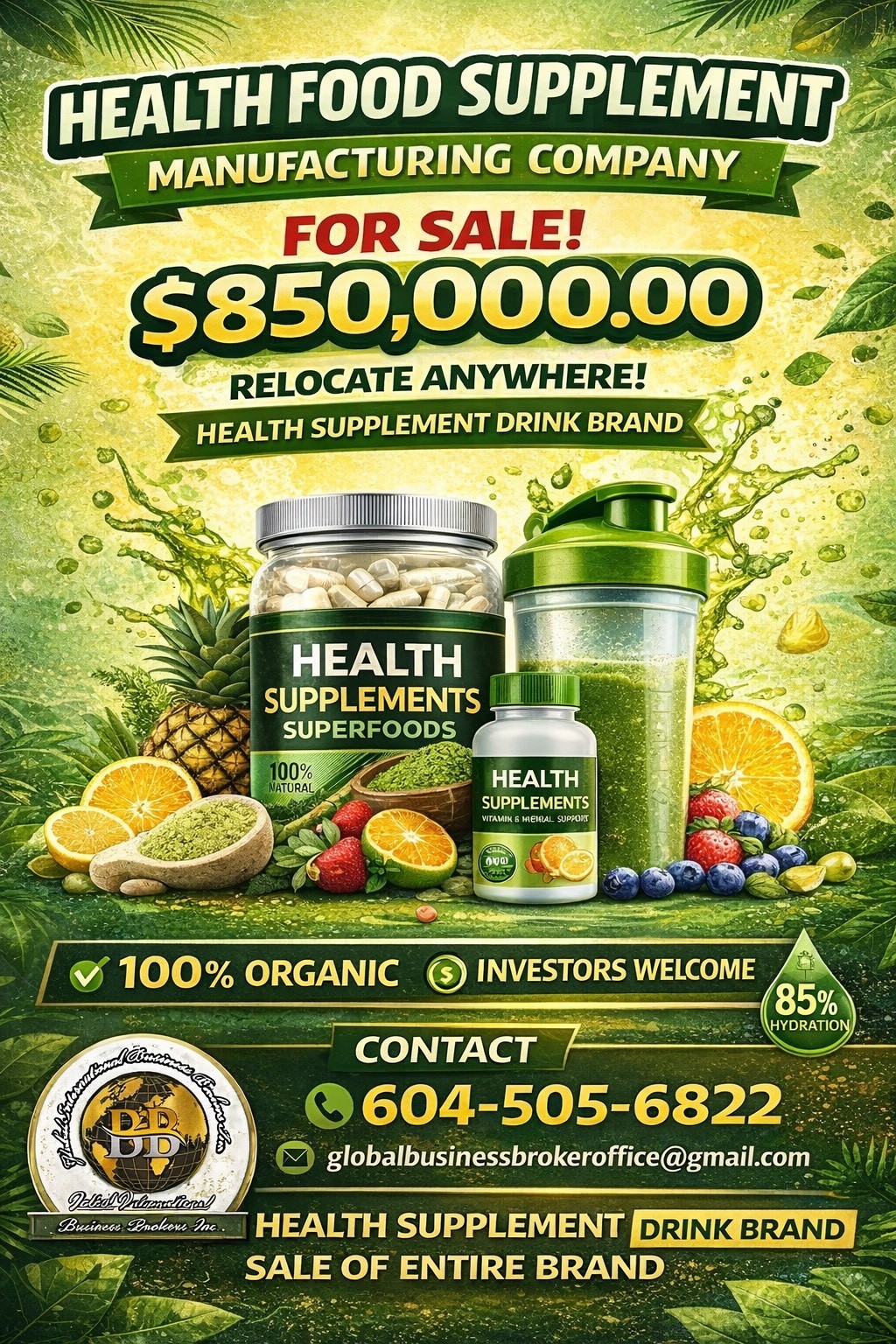 HEALTH & WELLNESS BUSINESS OPPORTUNITY 